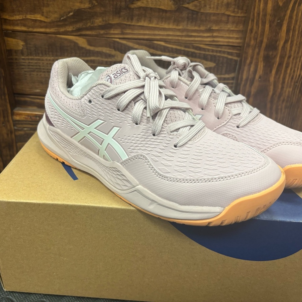 ASICS womens Pink Athletic Shoes